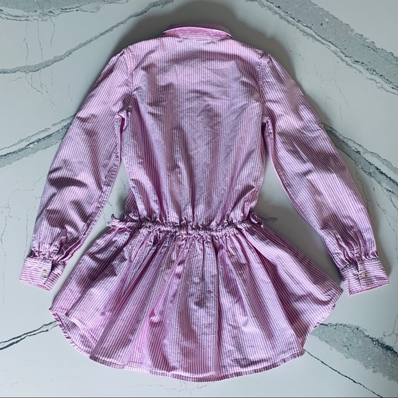 Ralph Lauren Pink & White Oxford Shirt Dress 16 - Picture 3 of 7